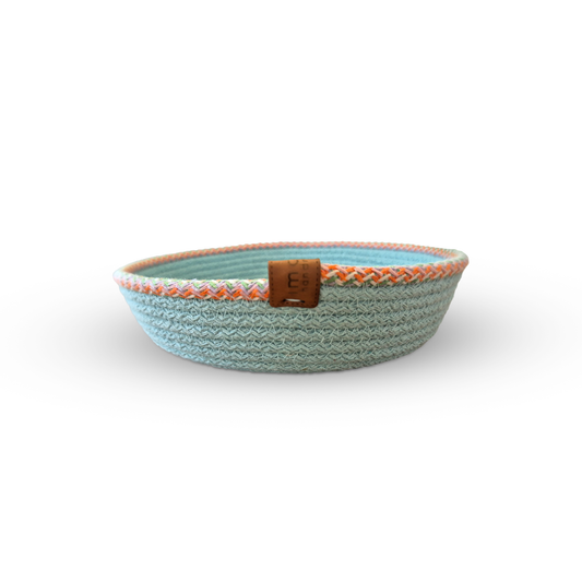 Mint Colorful Cotton Rope Basket