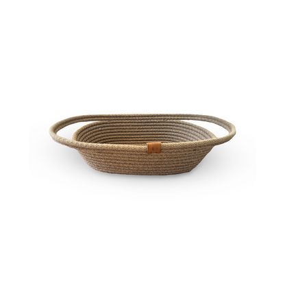 Brown Boat Cotton Rope Basket