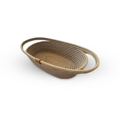 Brown Boat Cotton Rope Basket